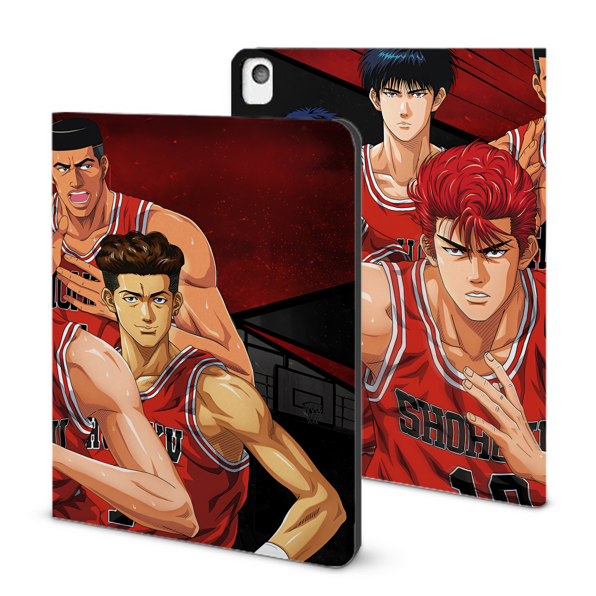 （画像用） SLAM DUNK／スラムダンク IPadケース ペンホルダー付き ブックスタイルデザイン